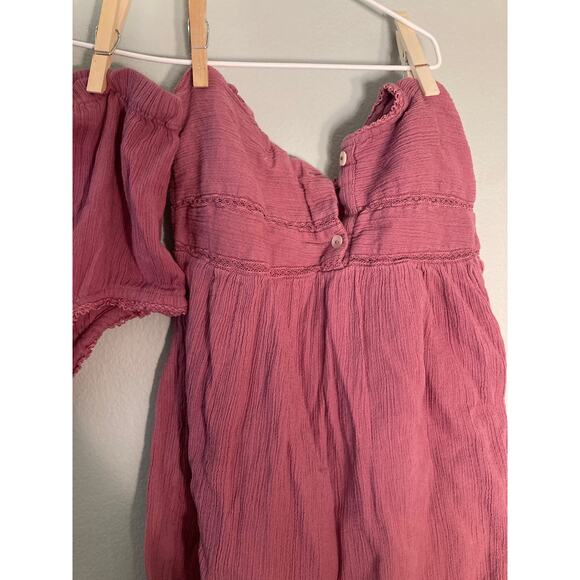 Peek Muslin Cotton Pink Top & Bloomers Set Sweet & Perfect ~ Sz 18-24 Mo - Picture 3 of 5